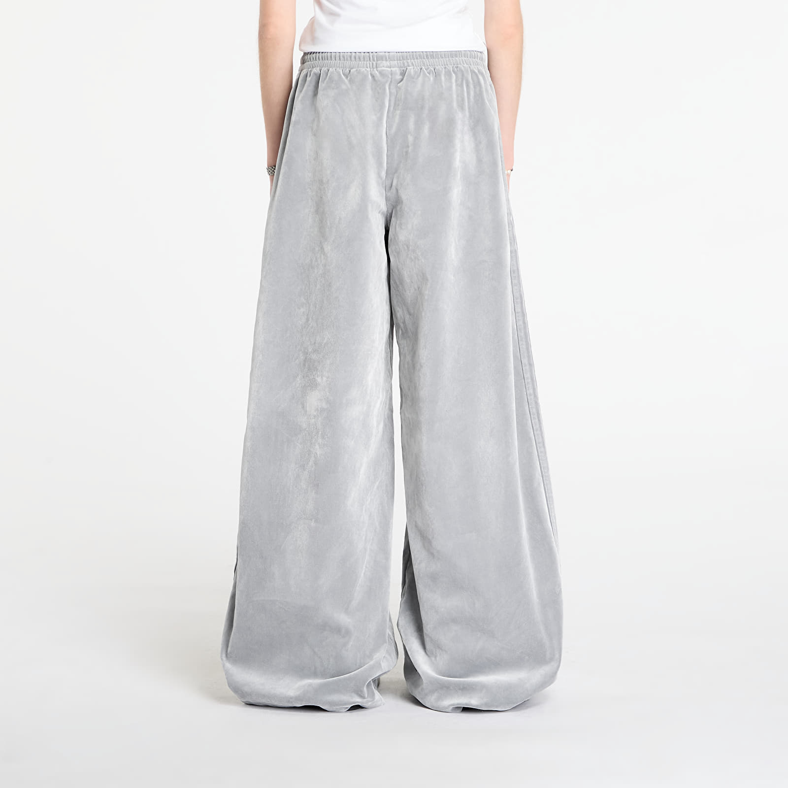 Püksid adidas Brushed Twill Oversized Firebird Track Pants Grey Two