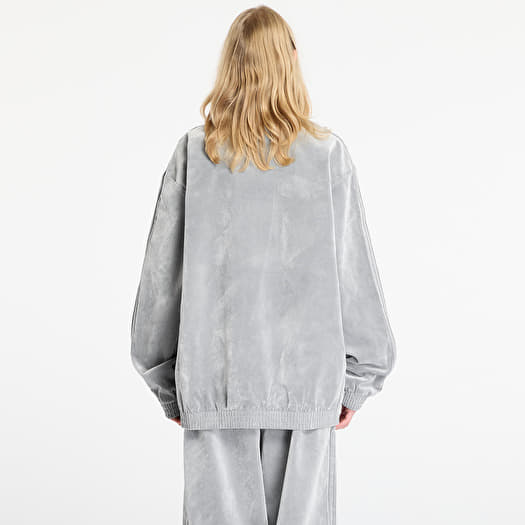 Jackets adidas Brushed Twill Oversized Firebird Track Top Grey Two