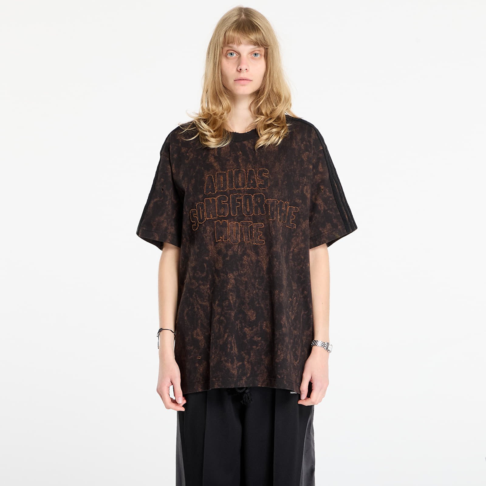 Tricou adidas x SONG FOR THE MUTE ADI006 T-Shirt SS Black/ Medium Grey Heather S