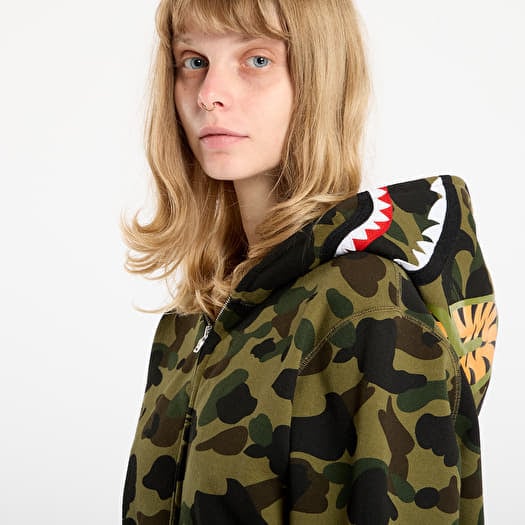 Men's hoodies A BATHING APE 1St Camo Shark Full Zip Hoodie UNISEX