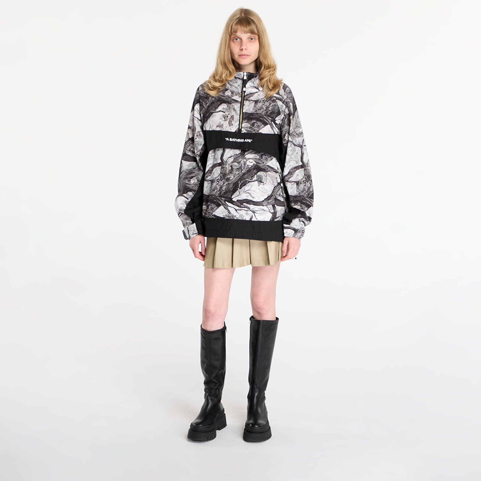 Чоловічі піджаки A BATHING APE Tree Edge Camo Anorak Jacket UNISEX White
