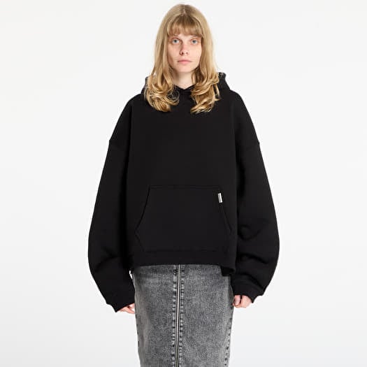 REPRESENT Initial Boxy Oversized Hoodie UNISEX Black