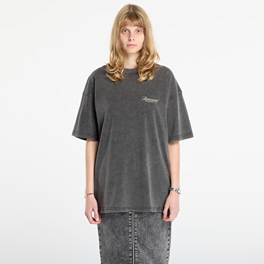 REPRESENT Owners Club Script T-Shirt UNISEX Vintage Grey