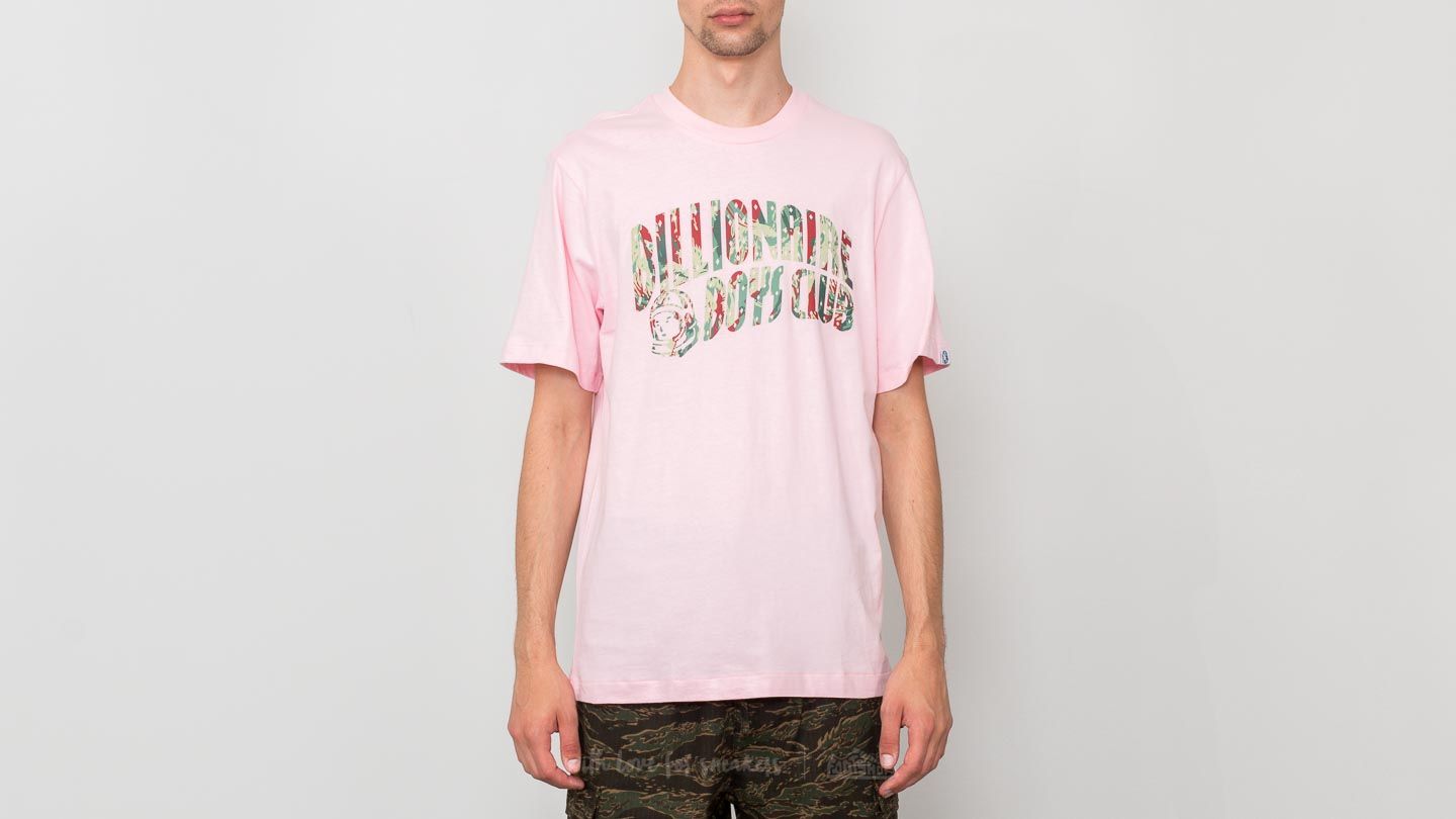T shirts Billionaire Boys Club Reflective Lizard Camo Arch Logo T