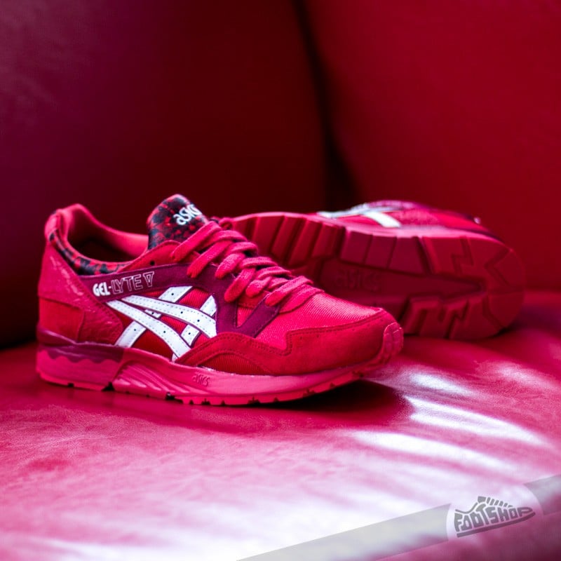 Women's shoes Asics Gel Lyte V Red/White