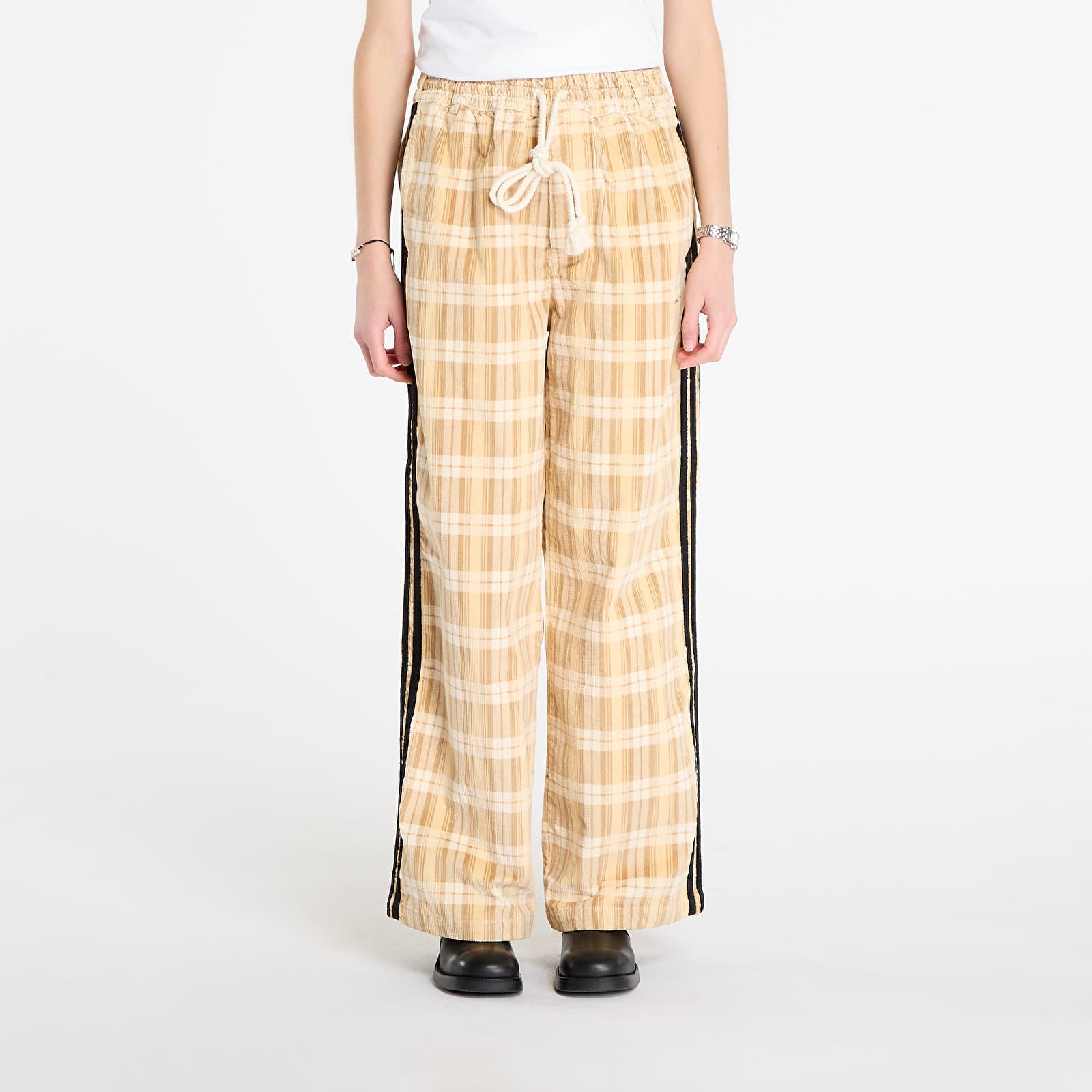 Broeken voor heren adidas x SONG FOR THE MUTE ADI006 Plaid Pant Wonder White