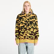 A BATHING APE 1St Camo Shark Full Zip Hoodie UNISEX Yellow