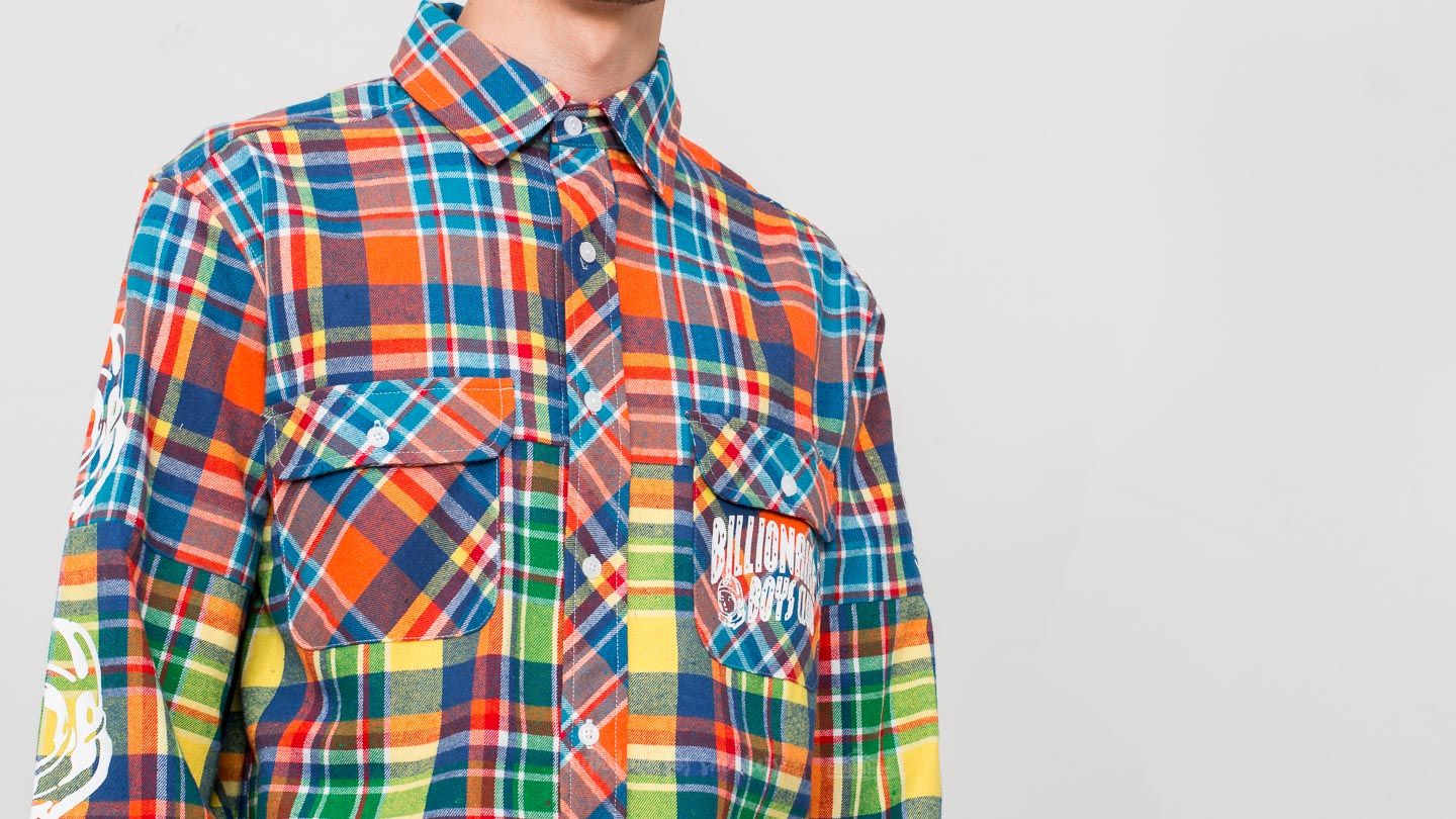 Billionaire Boys Club Multi Check Shirt Multicolor | Footshop