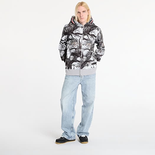 Men's hoodies A BATHING APE Tree Edge Camo Shark Relaxed Fit Full