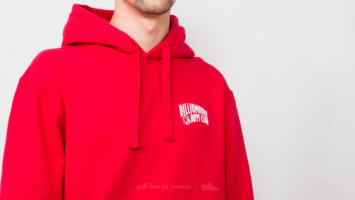 Billionaire boys deals club red hoodie