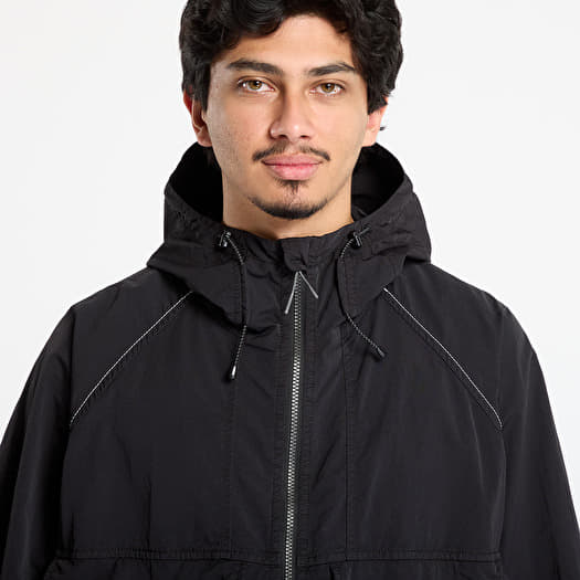 ROA x And Wander Garment Dye Nylon Hooded Jacket UNISEX Black