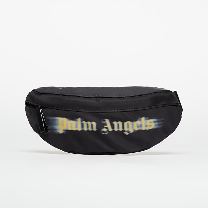 Vyölaukku Palm Angels Kids Blurred Logo Fannypack Black/ Ocher Yellow
