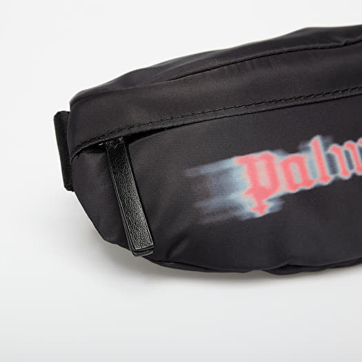 Palm Angels Kids Blurred Logo Fannypack Black/ Red | Footshop