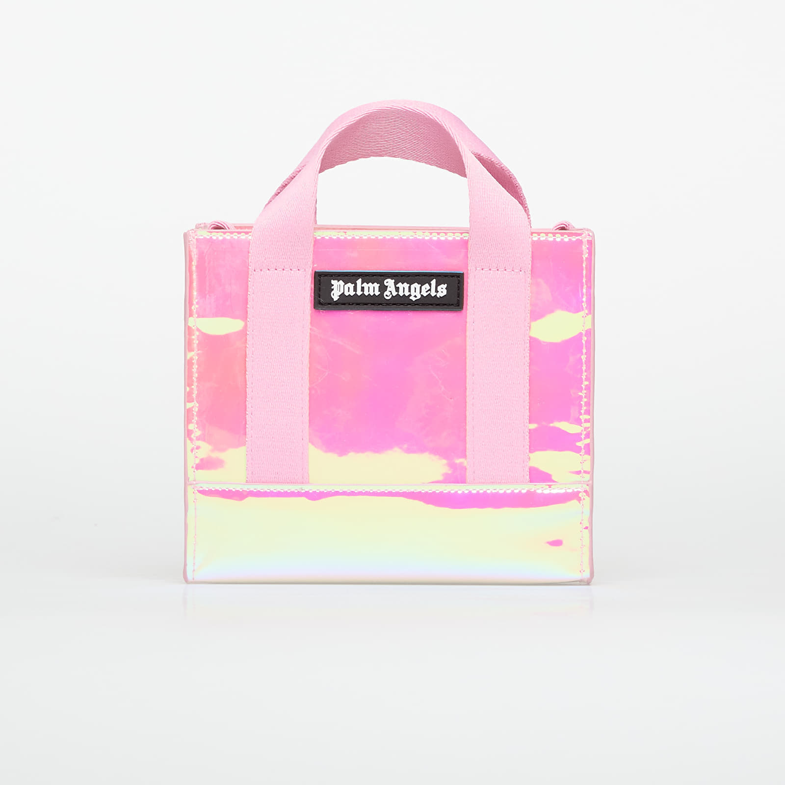 Чанта Palm Angels Kids Shiny Mini Tote Pearl Rose/ Black Universal