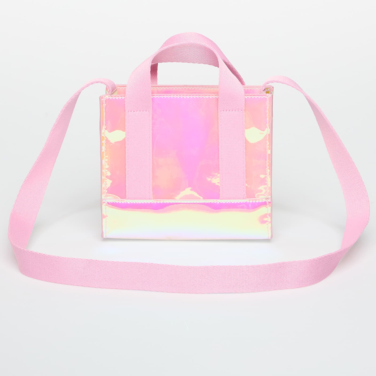 Crossbody torbe Palm Angels Kids Shiny Mini Tote Pearl Rose/ Black
