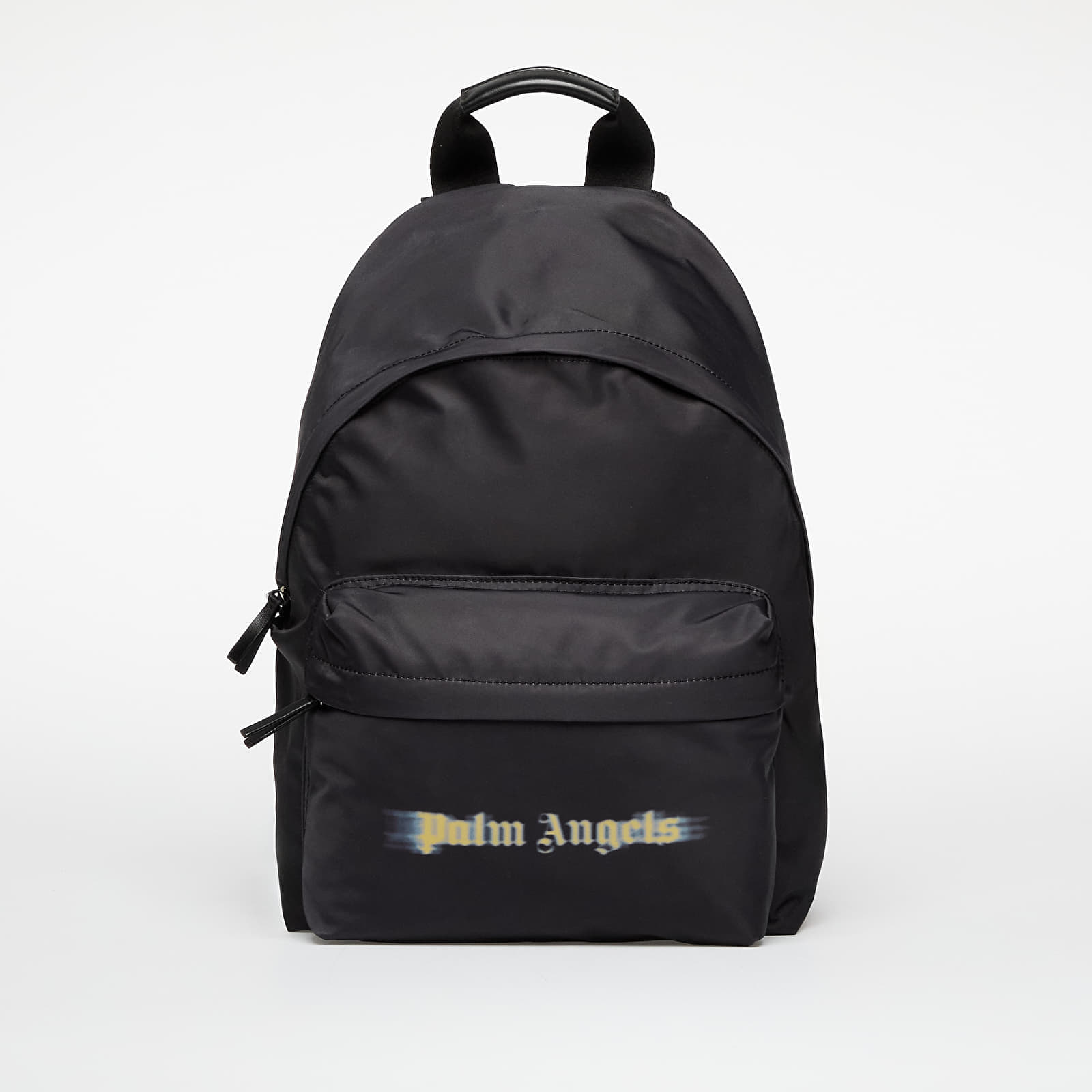 Раница Palm Angels Kids Blurred Logo Big Backpack Black/ Ocher Yellow Universal