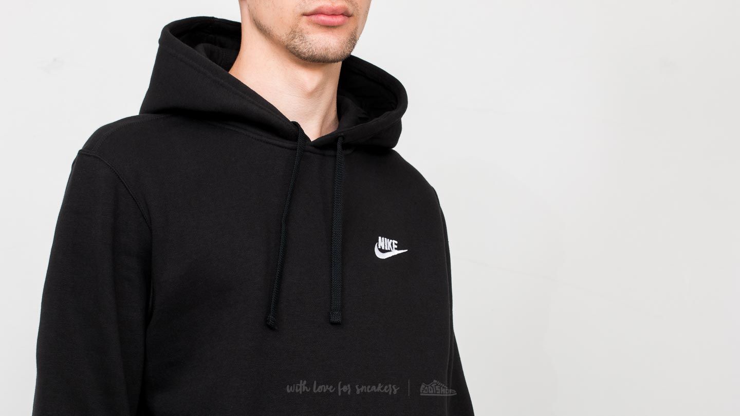 Bluzy Nike Sportswear Club Fleece Pullover Hoodie Black