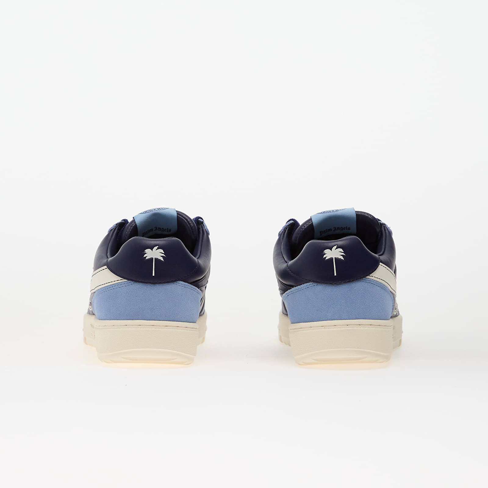 Herren Sneaker und Schuhe Palm Angels Palm Beach University Navy Blue/ Off White