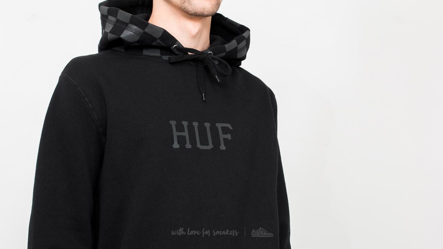 Sudaderas HUF Blackout Pullover Hoodie Black