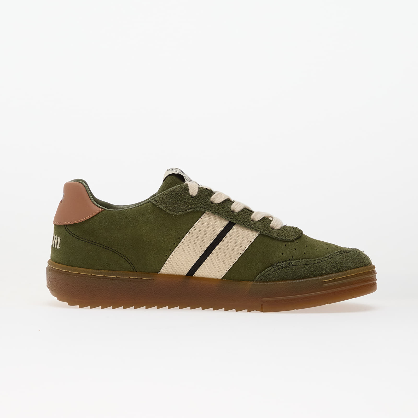 Herren Sneaker und Schuhe Palm Angels Kids University Track Military Green/ Beige