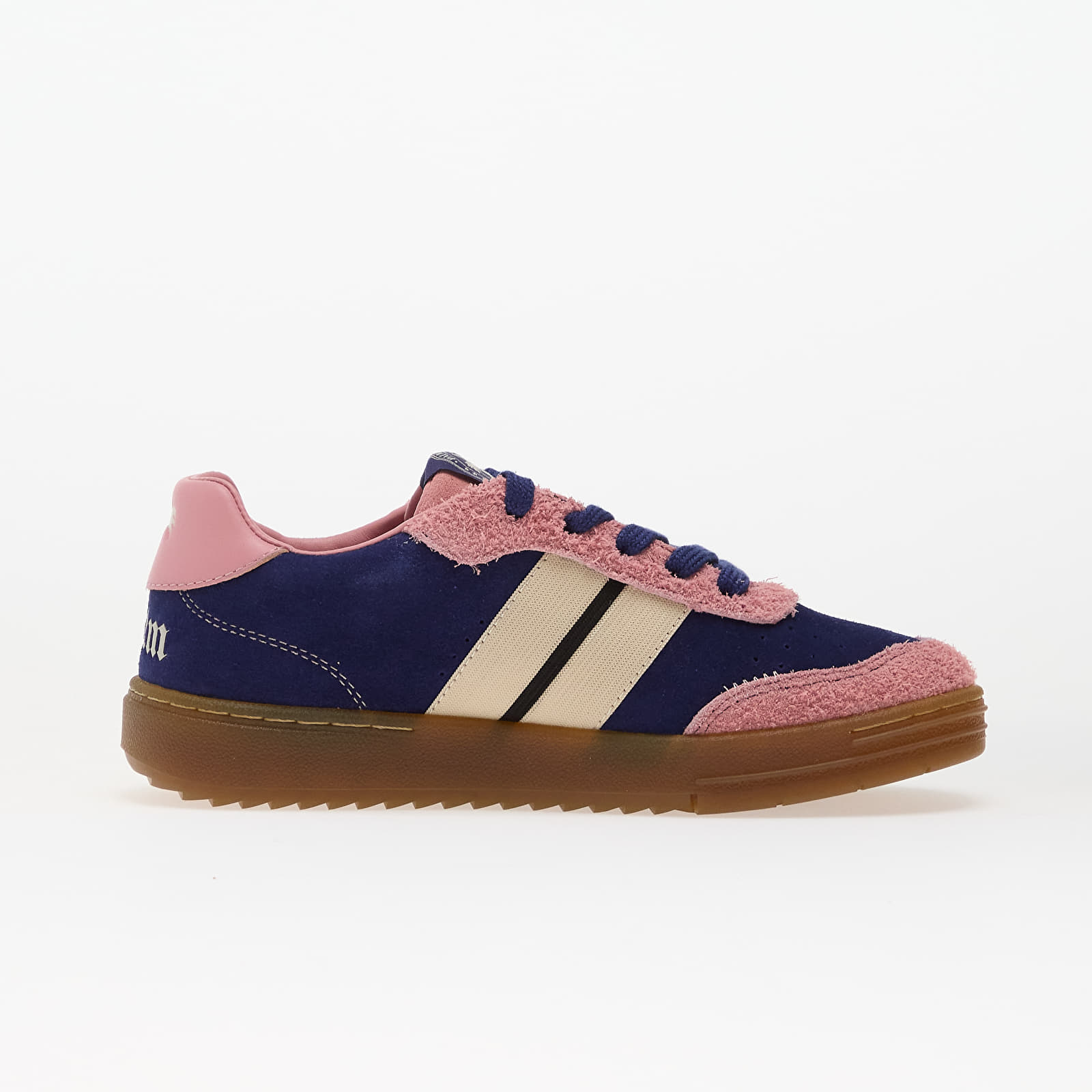 Herren Sneaker und Schuhe Palm Angels Kids University Track Navy Blue/ Beige