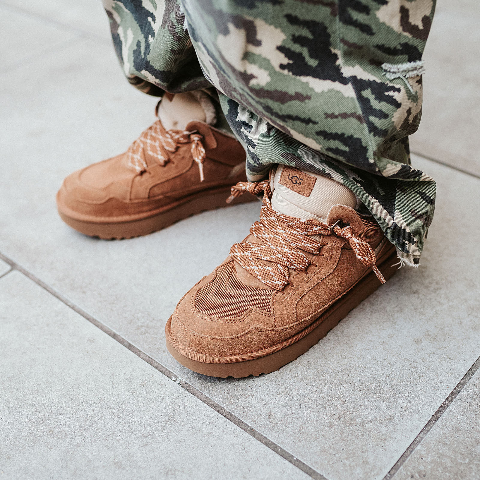 Herresko UGG M Lowmel Chestnut