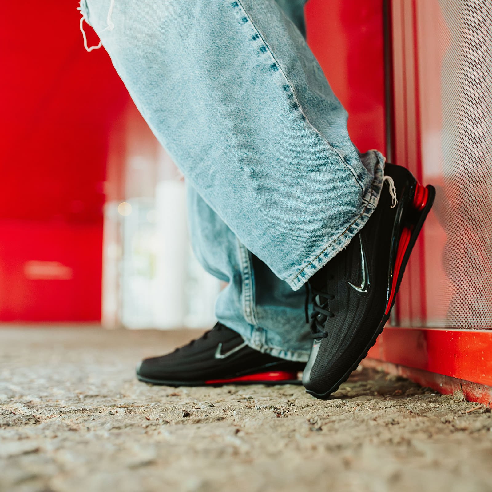 Naisten kengät Nike W Shox Z Black/ Black-University Red