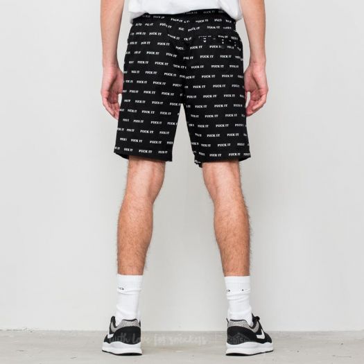 HUF Fuck It Easy Short Black | Footshop