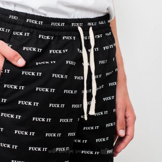 HUF Fuck It Easy Short Black | Footshop