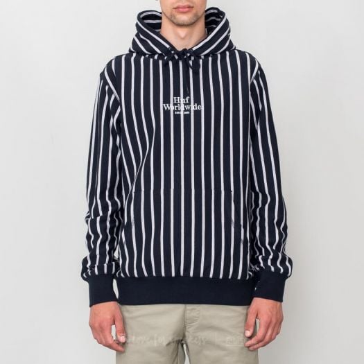 Huf sutter stripe pullover outlet hoodie