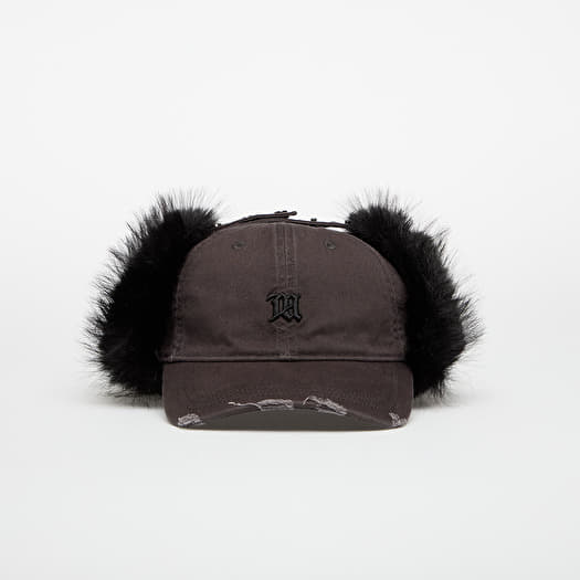 Mütze MISBHV Sankt Moritz Fur Cap Washed Black