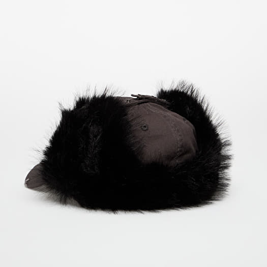 MISBHV Sankt Moritz Fur Cap Washed Black | Footshop