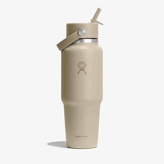 Hydro Flask 946ml Wide Flex Straw Travel Bottle Oat