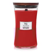Woodwick Large Hourglass Candle Crimson Berries