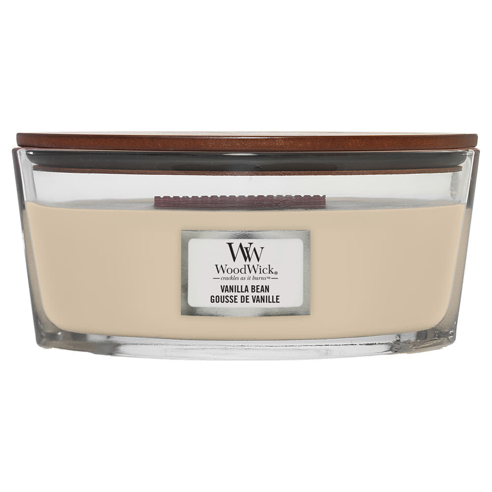 Woodwick Elipse Candle Vanilla Bean Universal