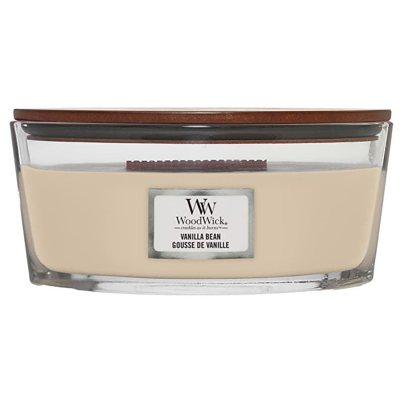 Woodwick Elipse Candle Vanilla Bean