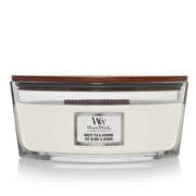 Woodwick Elipse Candle White Tea & Jasmine