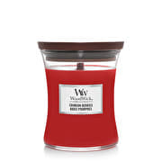Woodwick Medium Hourglass Candle Crimson Berries