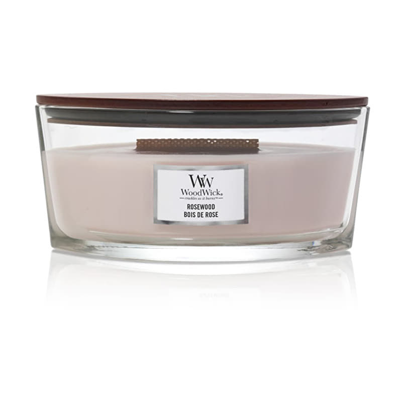 Woodwick Elipse Candle Rosewood