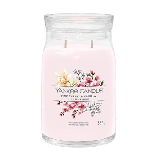 Yankee Candle Signature Large Jar 2 Wicks Pink Cherry & Vanilla