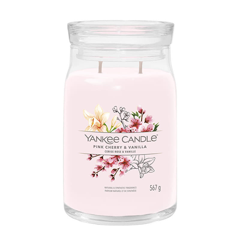 Yankee Candle Signature Large Jar 2 Wicks Pink Cherry & Vanilla
