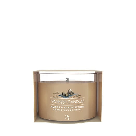 Yankee Candle Votive Glass Amber & Sandalwood