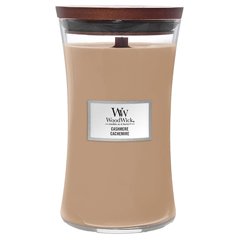 Woodwick Large Hourglass Candle Cashmere