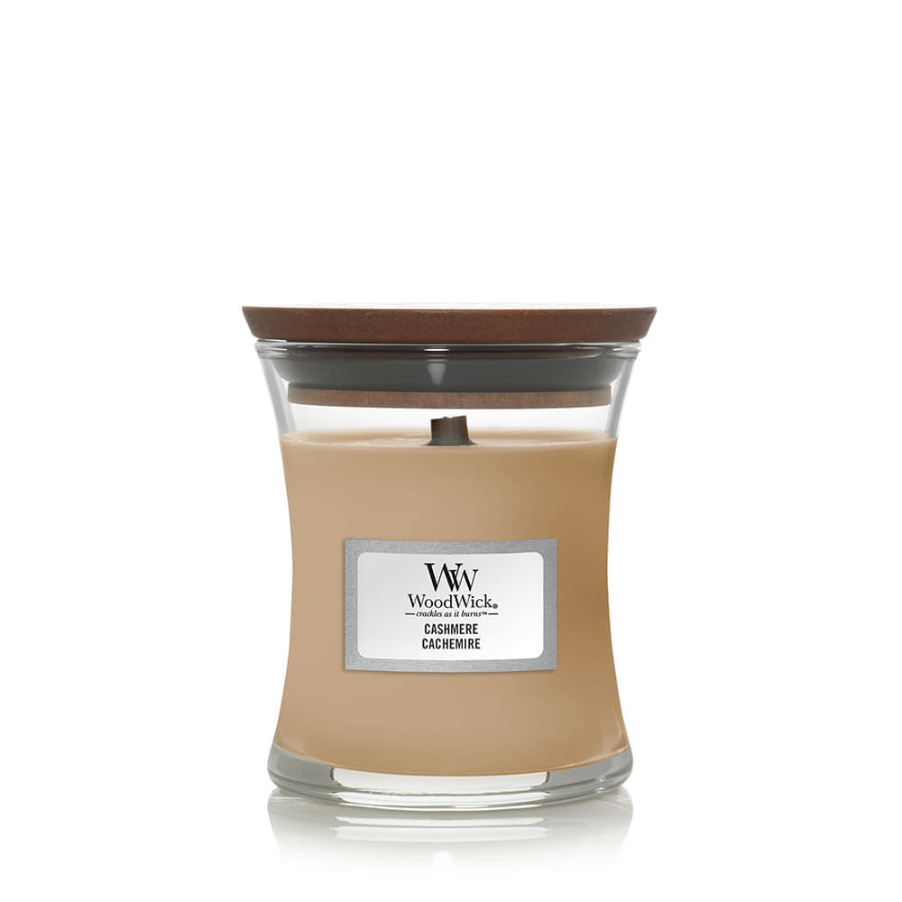 Woodwick Small Hourglass Candle Cashmere Universal