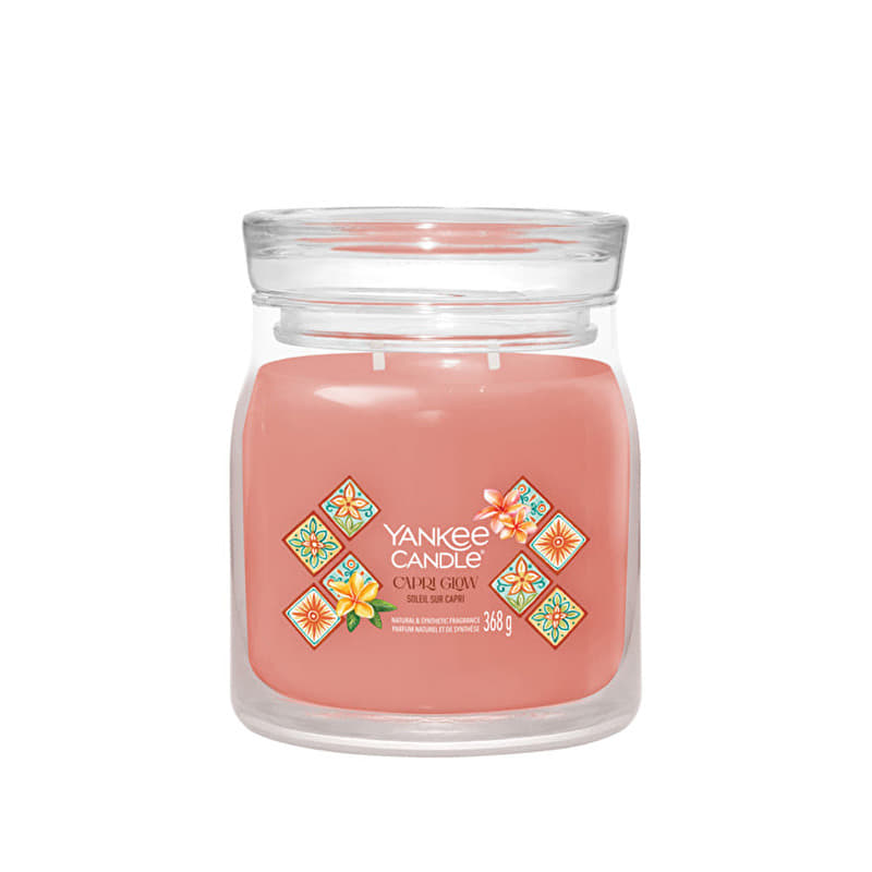 Yankee Candle Signature Medium Jar 2 Wicks Capri Glow