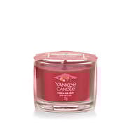 Yankee Candle Votive Glass Santa On Skis