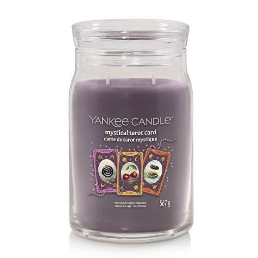 Yankee Candle Signature Large Jar 2 Wicks Halloween Mystical Tarot Card