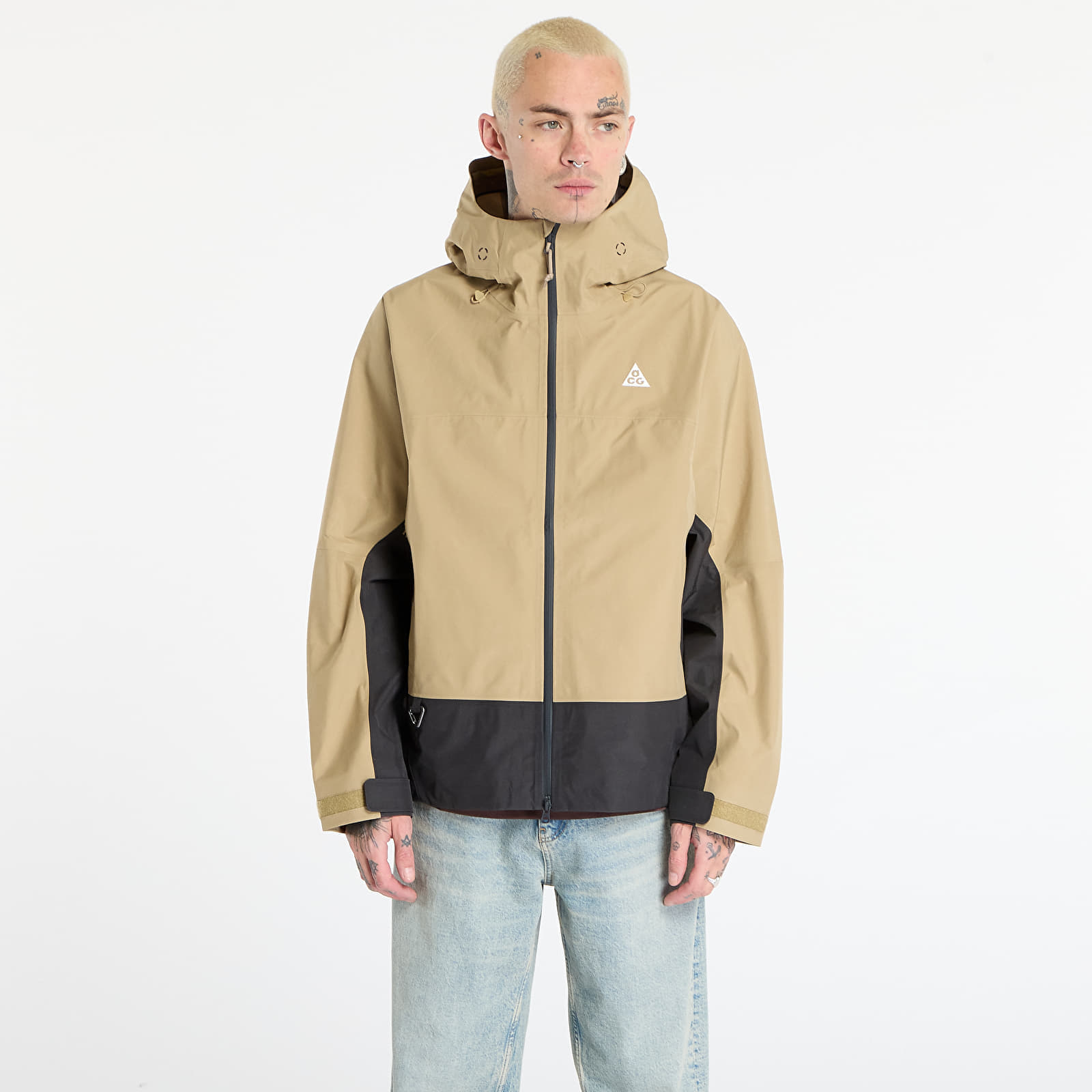 Jachetă Nike ACG Misery Ridge Storm-FIT ADV GORE-TEX Jacket Parachute Beige/ Anthracite/ Summit White L