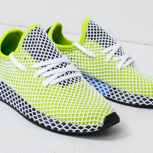 Men s shoes adidas Deerupt Runner Semi Solar Slime Core Black Core Black Footshop