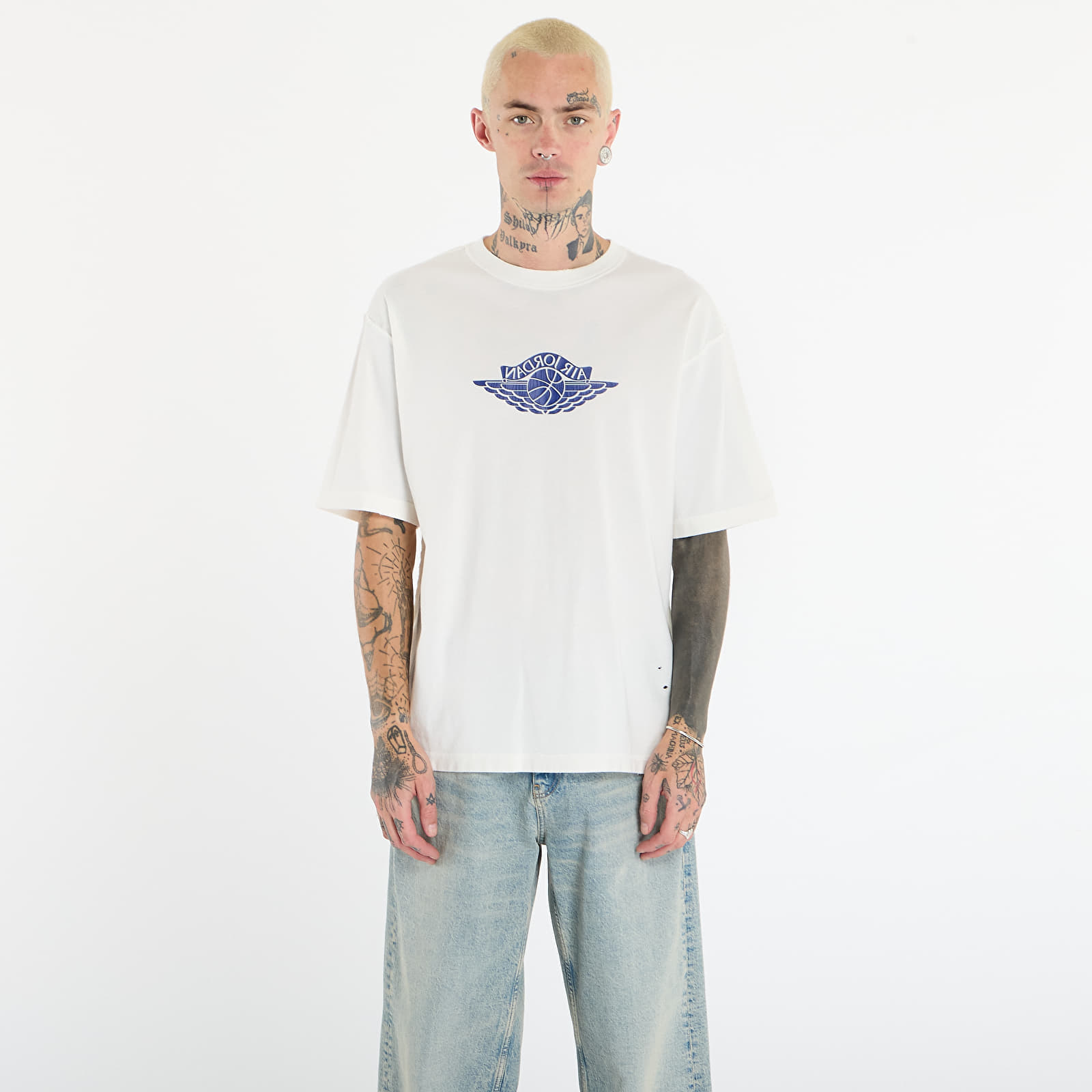 Tricou Jordan Rare Air Mens T-Shirt Sail/ Deep Royal L